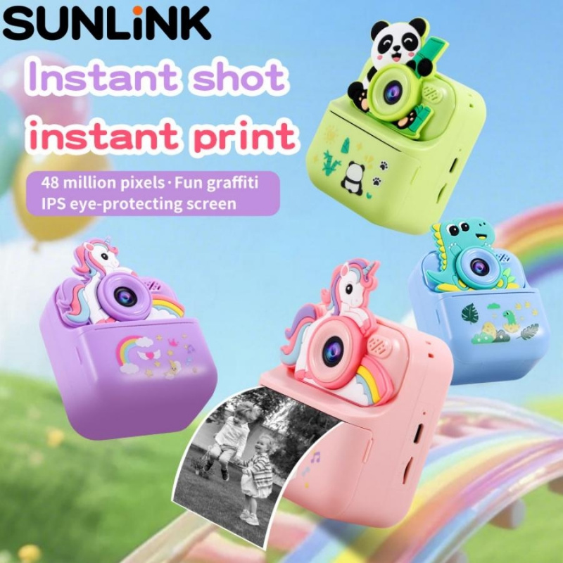 Photo Printer - كاميرا فورية للأطفال مع طابعة فيديو
