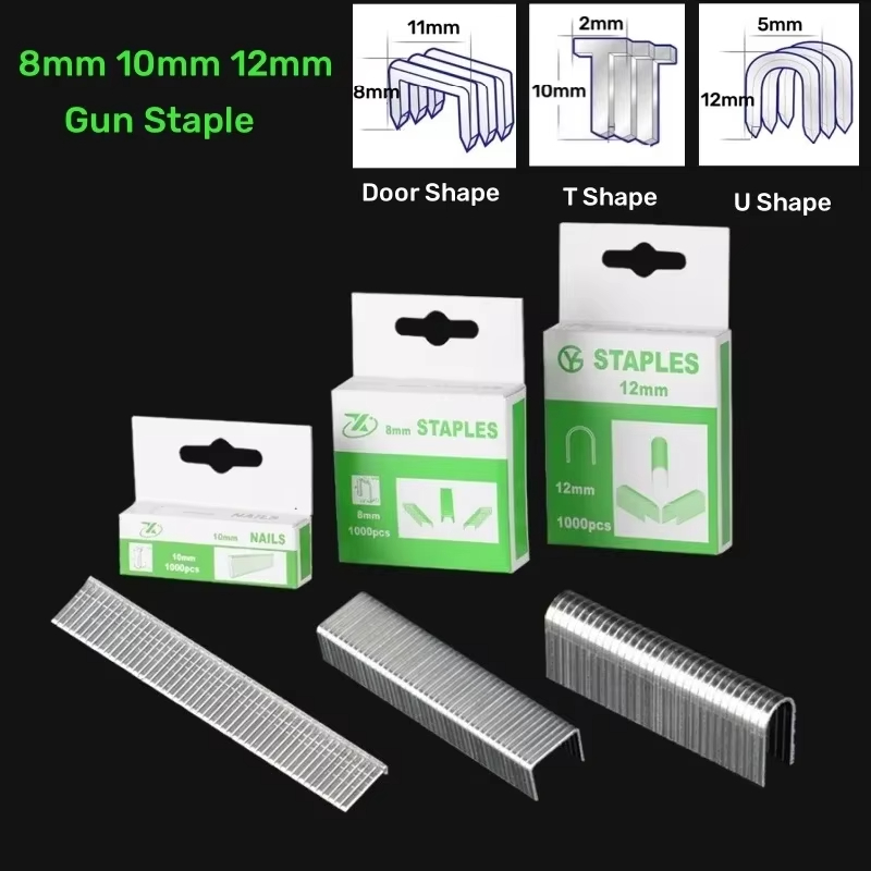 Stapler Heavy Duty - 1000 قطعة U/T/الباب على شكل ستابلز