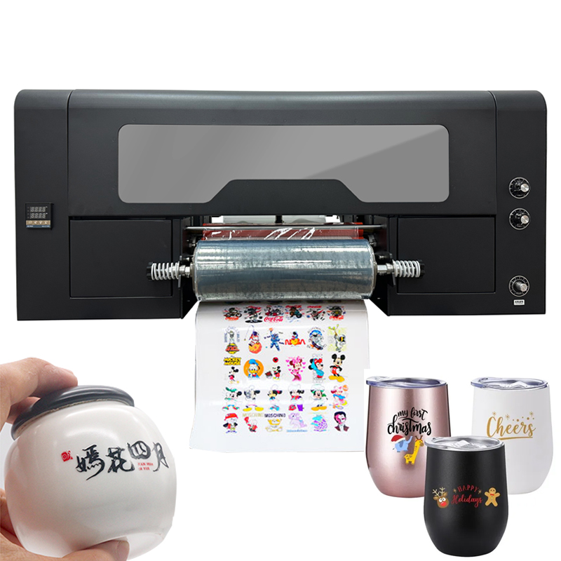 طابعة سانتوس UV DTF لطباعة الش - مراجعة Label Printer وسعره
