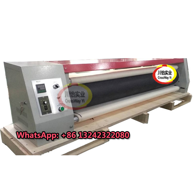 آلة طباعة نقل الحرارة الدوارة  - مراجعة Commercial Fabric Printing Machine وسعره