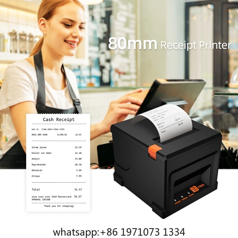 【POS-8360】طابعة إيصالات 80 مم  - مراجعة Receipt Printer وسعره
