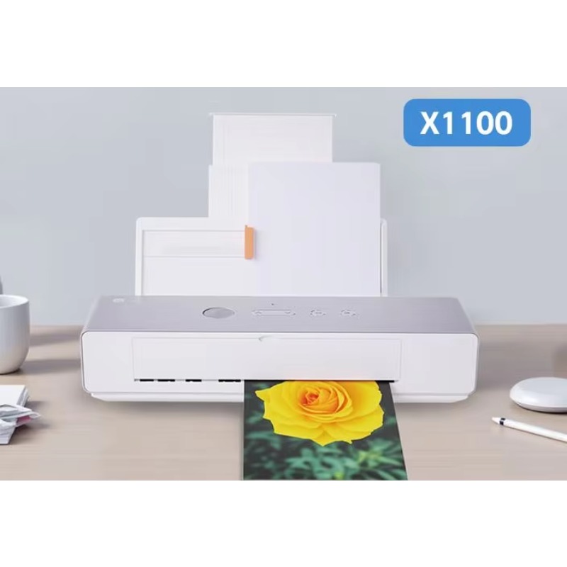 طابعة لاسلكية محمولة ملونة X11 - مراجعة Photo Printer وسعره